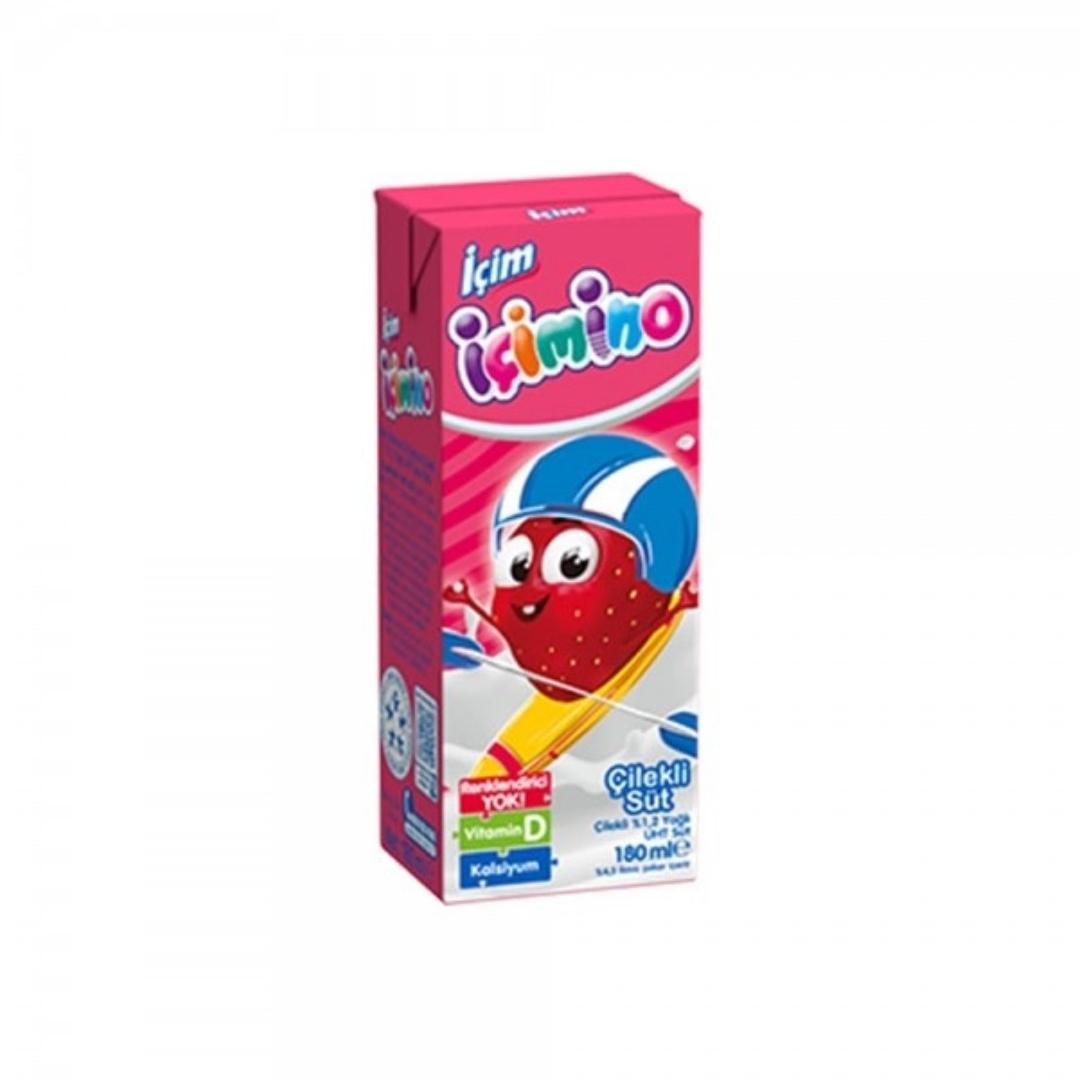 İçim İçimino Çillekli Süt 180 ml